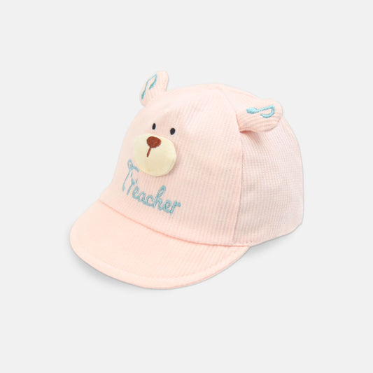 BABY HAT "TEACHER" BEAR