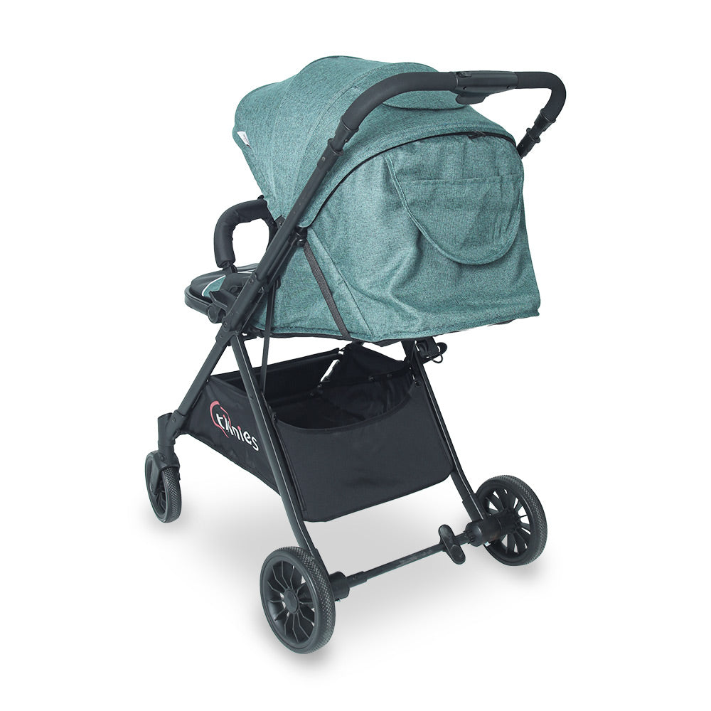 TINNIES BABY STROLLER - GREEN