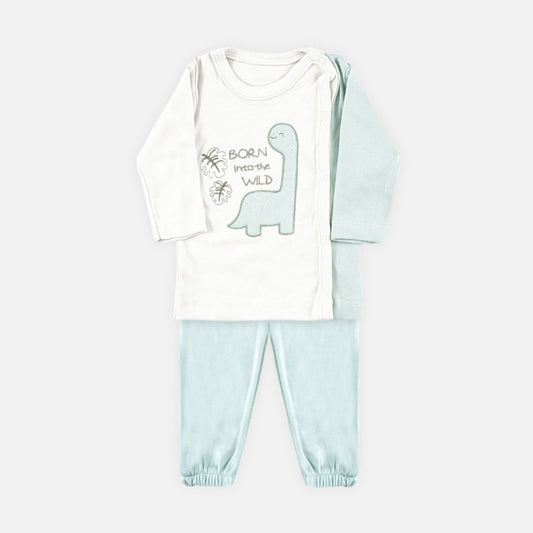 NEW BORN SUIT BOYS WILD DINO