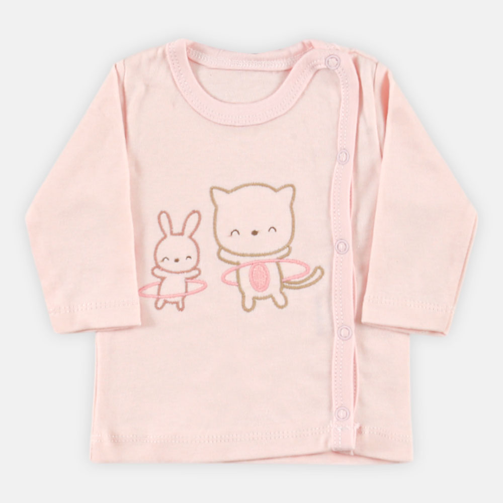 NEW BORN SUIT GIRLS PINK HOOPLA