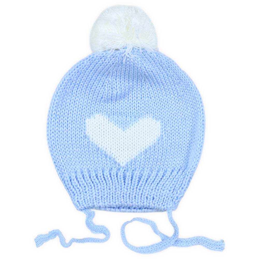 BABY WOOLEN CAP SKY BLUE