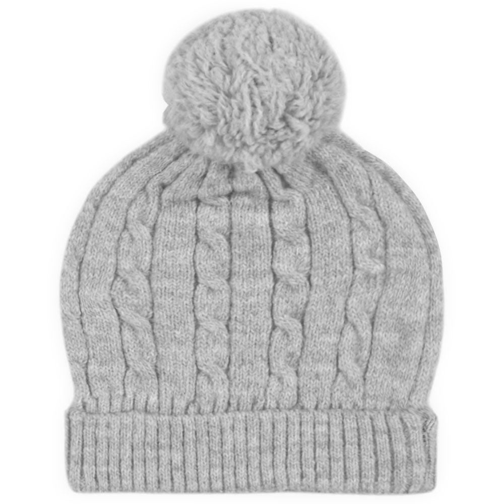 BABY WOOLEN CAP GREY