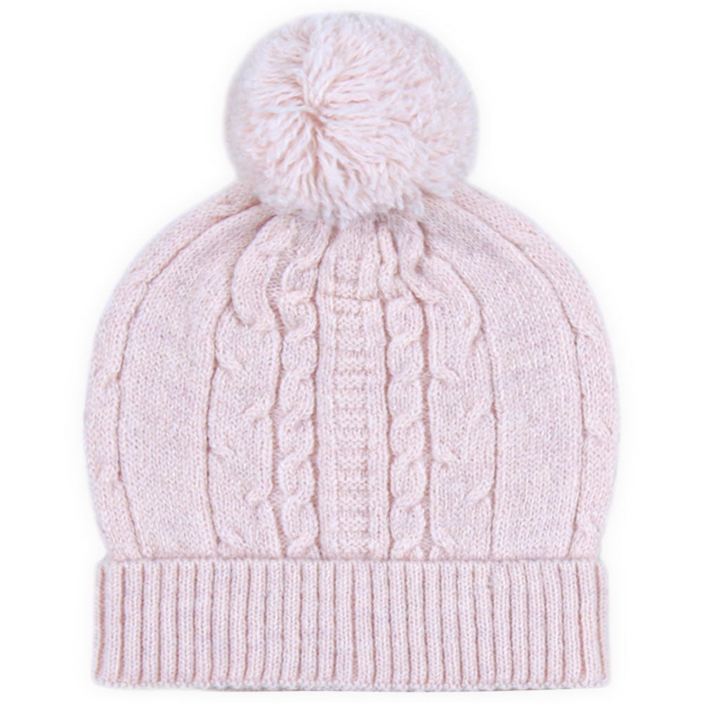 BABY WOOLEN CAP PINK