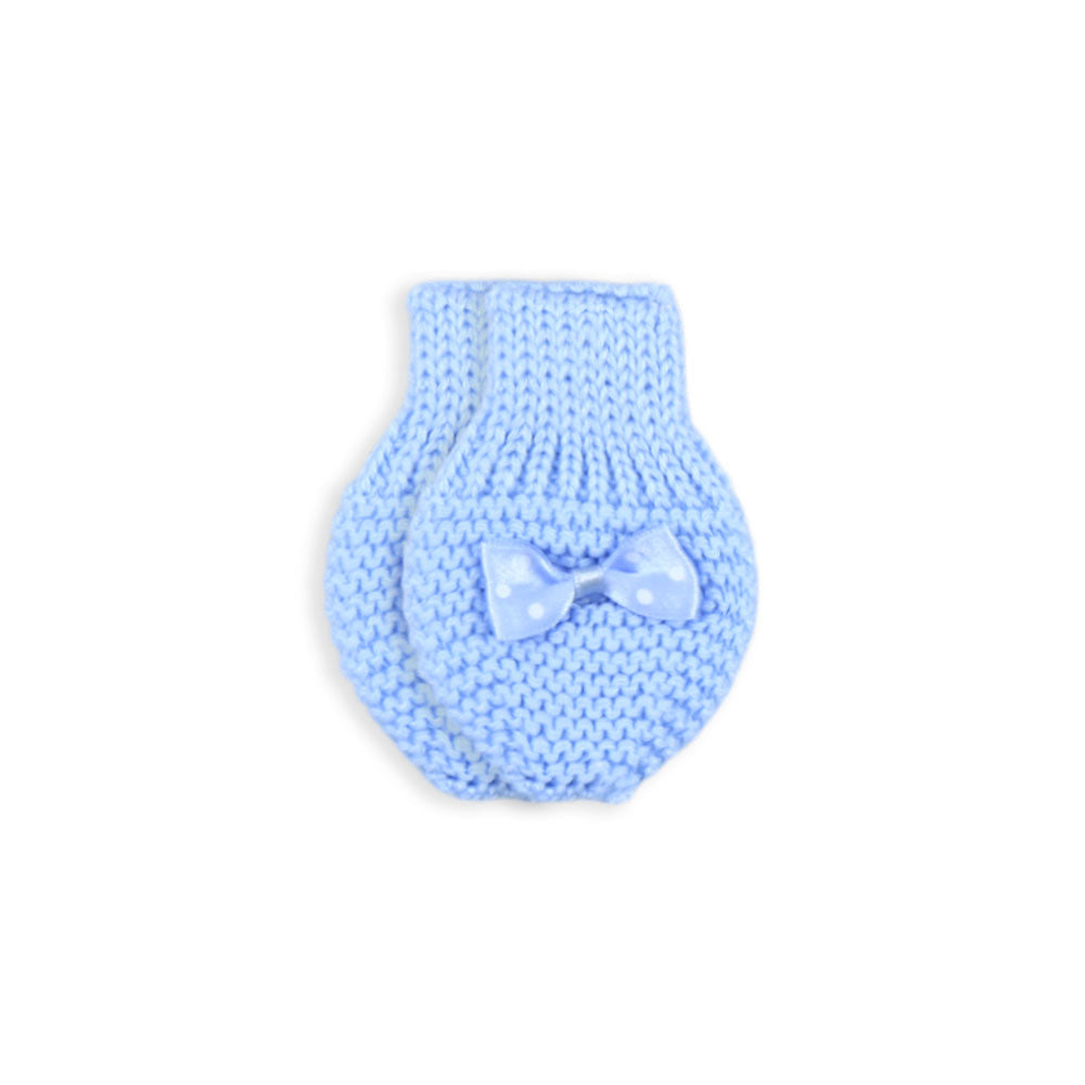BABY WOOLEN CAP SET SKY BLUE