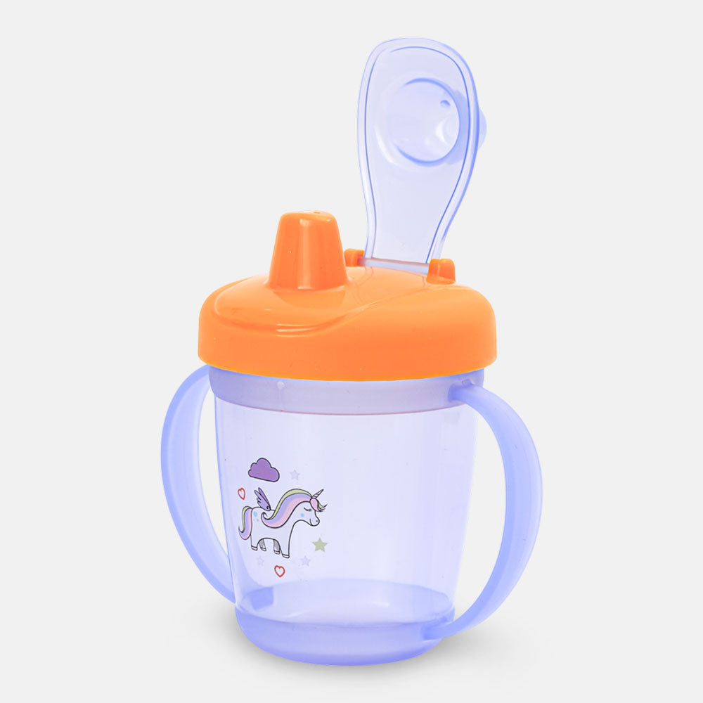 TRAINING CUP SPOUT PURPLE UNICORN