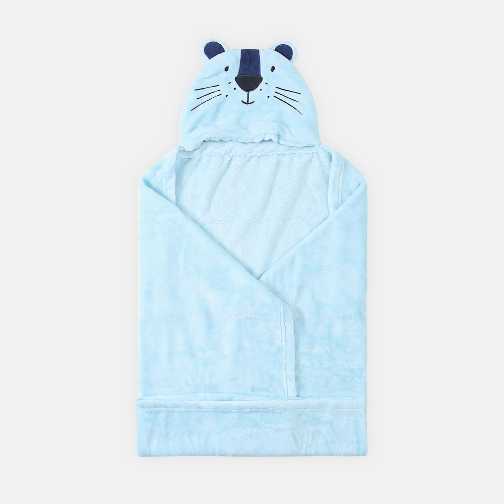 BLANKET BLUE MUSHI CAT