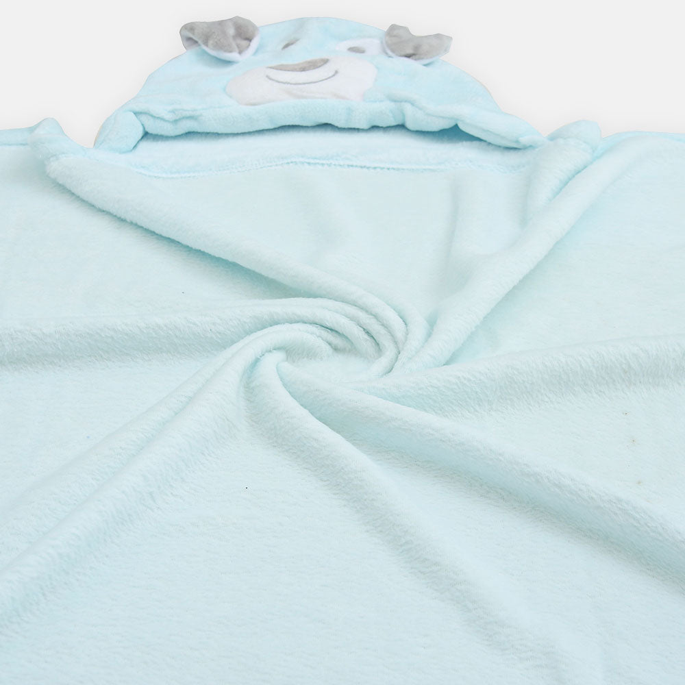 BLANKET LIGHT BLUE PUPPY