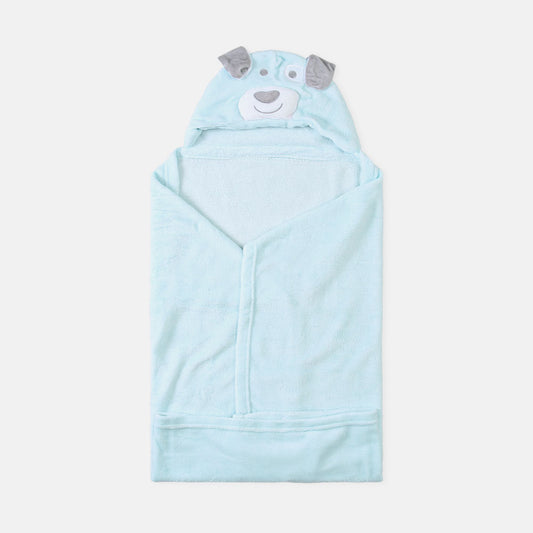 BLANKET LIGHT BLUE PUPPY