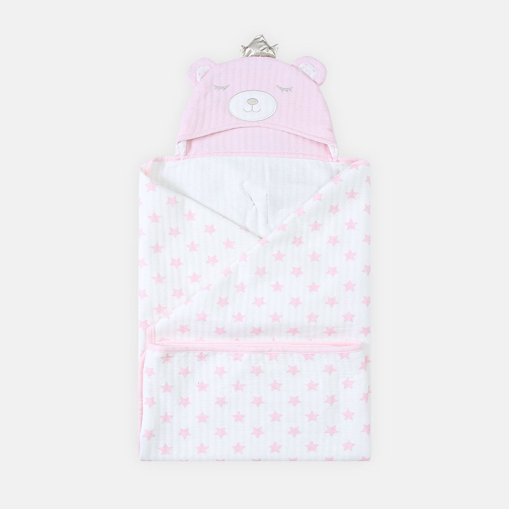 BLANKET PINK BEAR