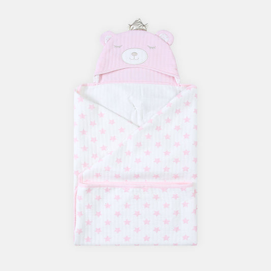 BLANKET PINK BEAR