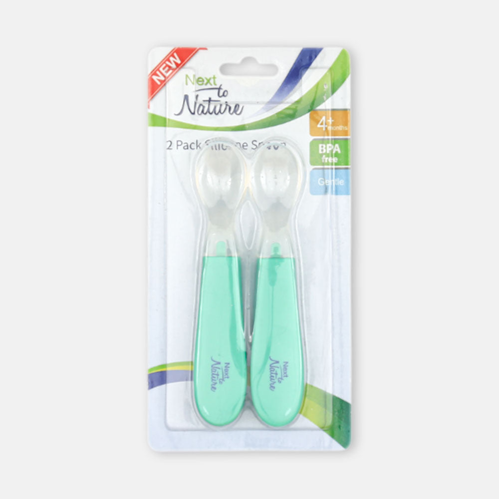 SILICONE SPOON PK-2 GREEN