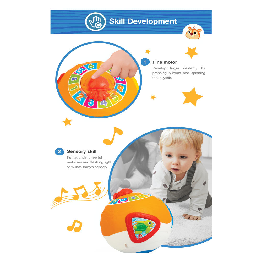 ROLL AND LEARN ACTIVITY BALL