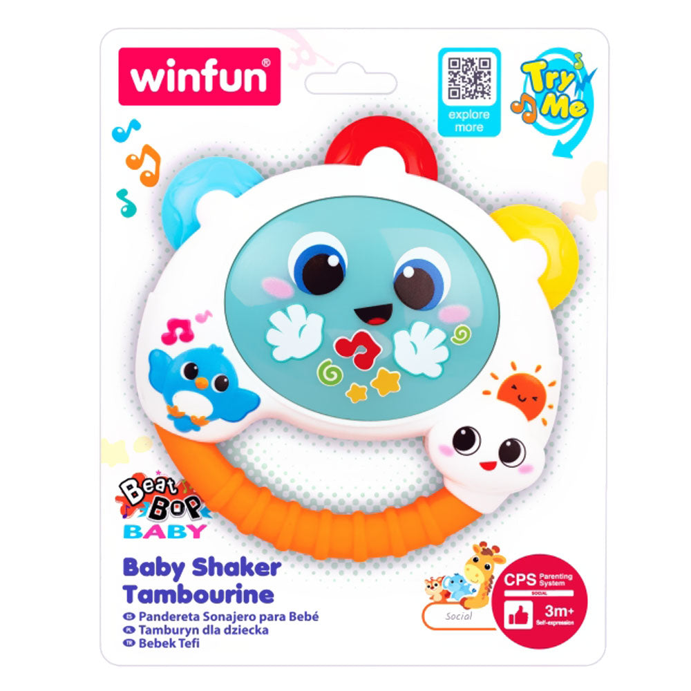 SHAKER TAMBOURINE RATTLE
