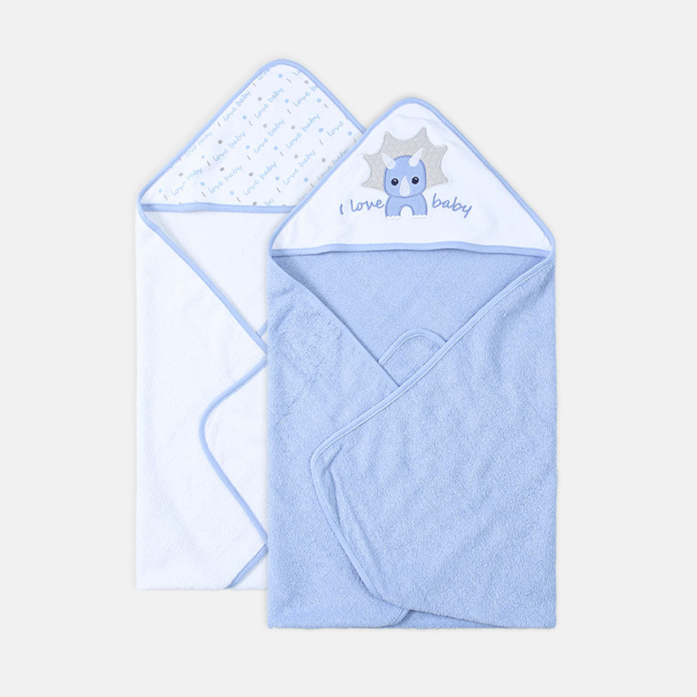 BATH TOWEL BLUE BIRD