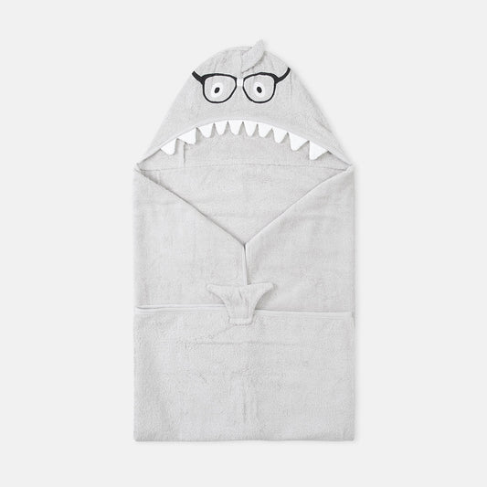 BATH TOWEL GREY SHARK