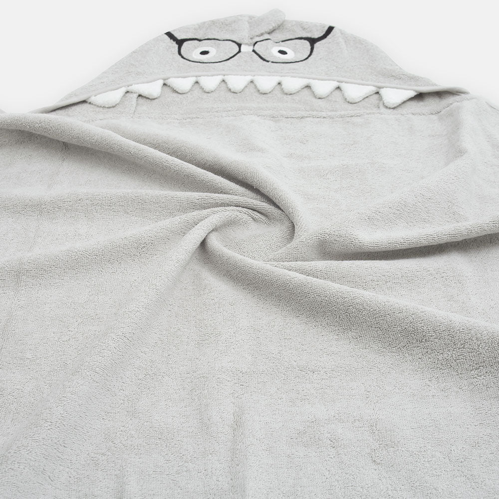 BATH TOWEL GREY SHARK
