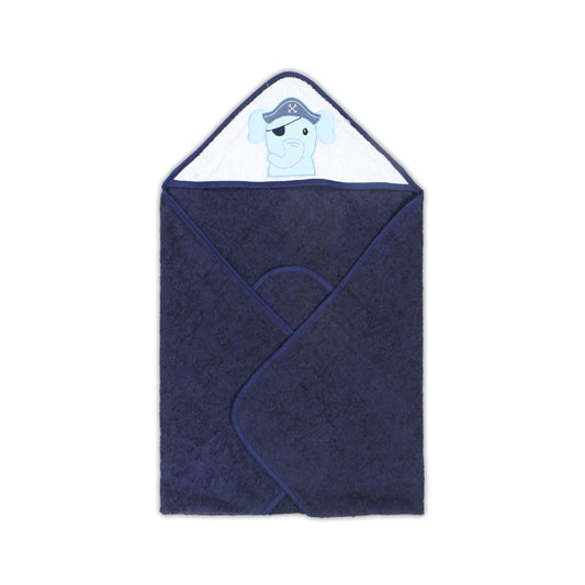 BATH TOWEL BERRY PIRATE ELEPHANT HOODED