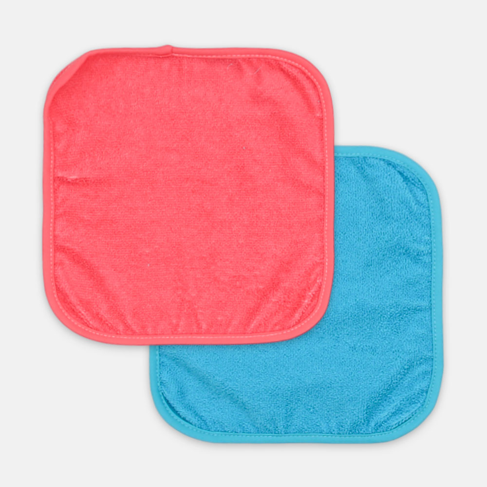 BATH TOWEL WTTH 3 FACE TOWEL TOMATO RED