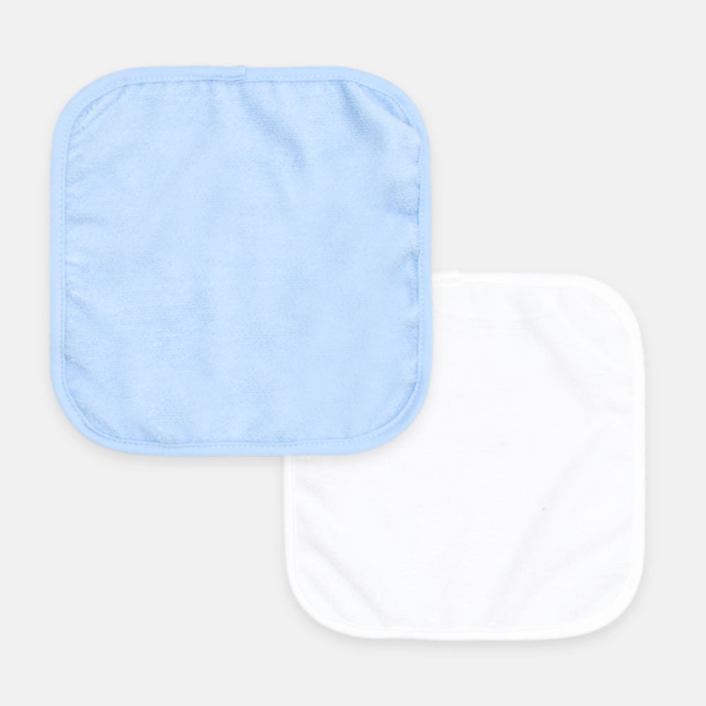 BATH TOWEL WTTH 3 FACE TOWEL SHARK BLUE