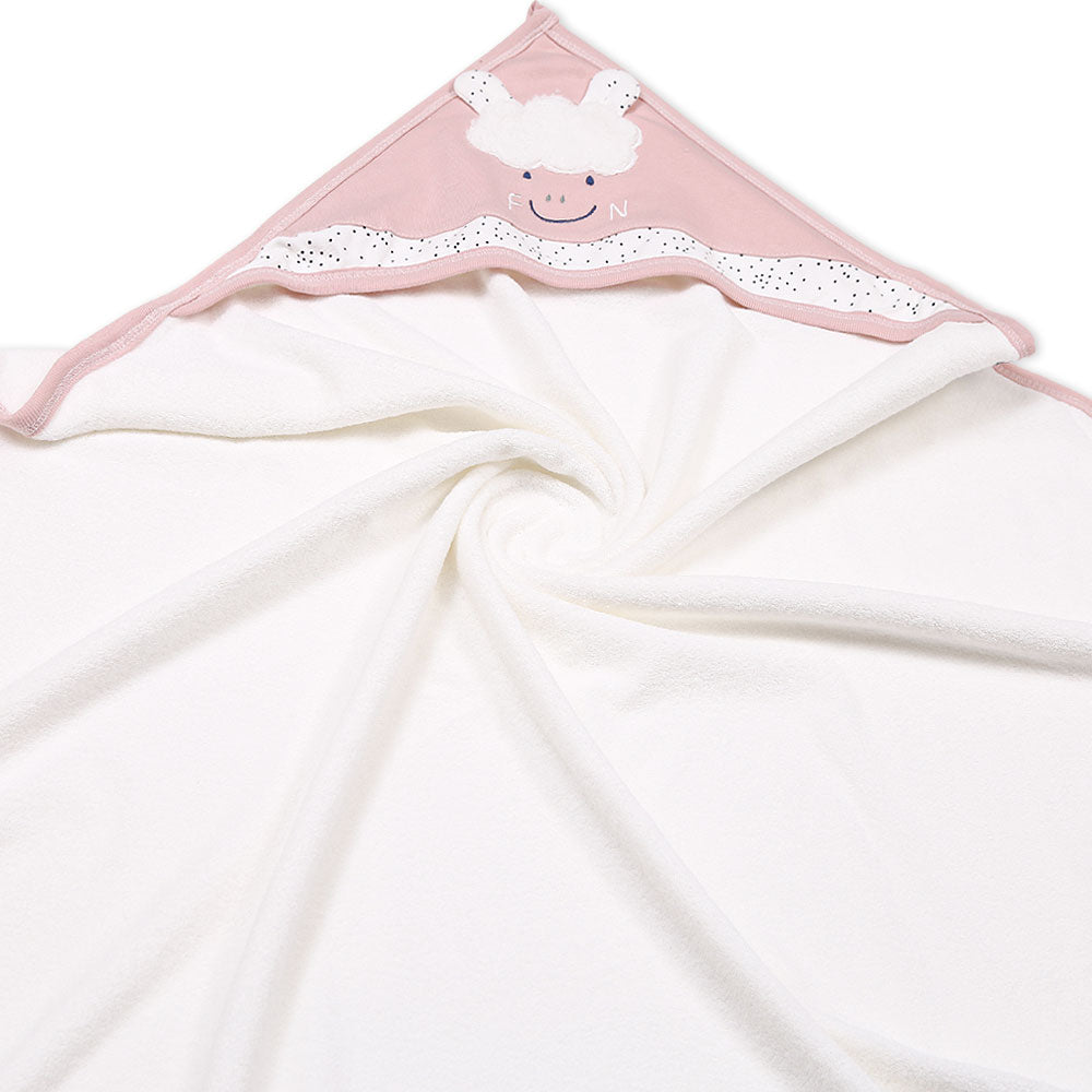 BATH TOWEL SEA PINK FUNNY SHEEP HOODED