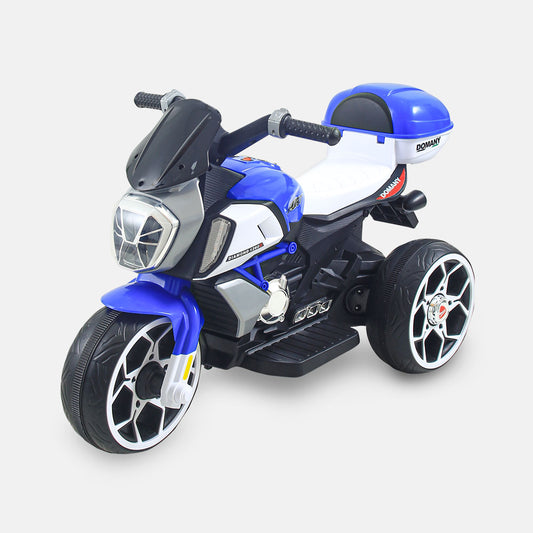 BLUE SPORTY 3-WHEEL BATTERY BIKE