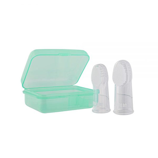 FINGER TOOTHBRUSHES PARENTS SET