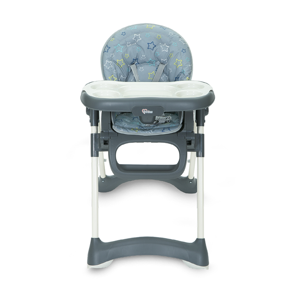 BABY ADJUSTABLE HIGH CHAIR-GREY