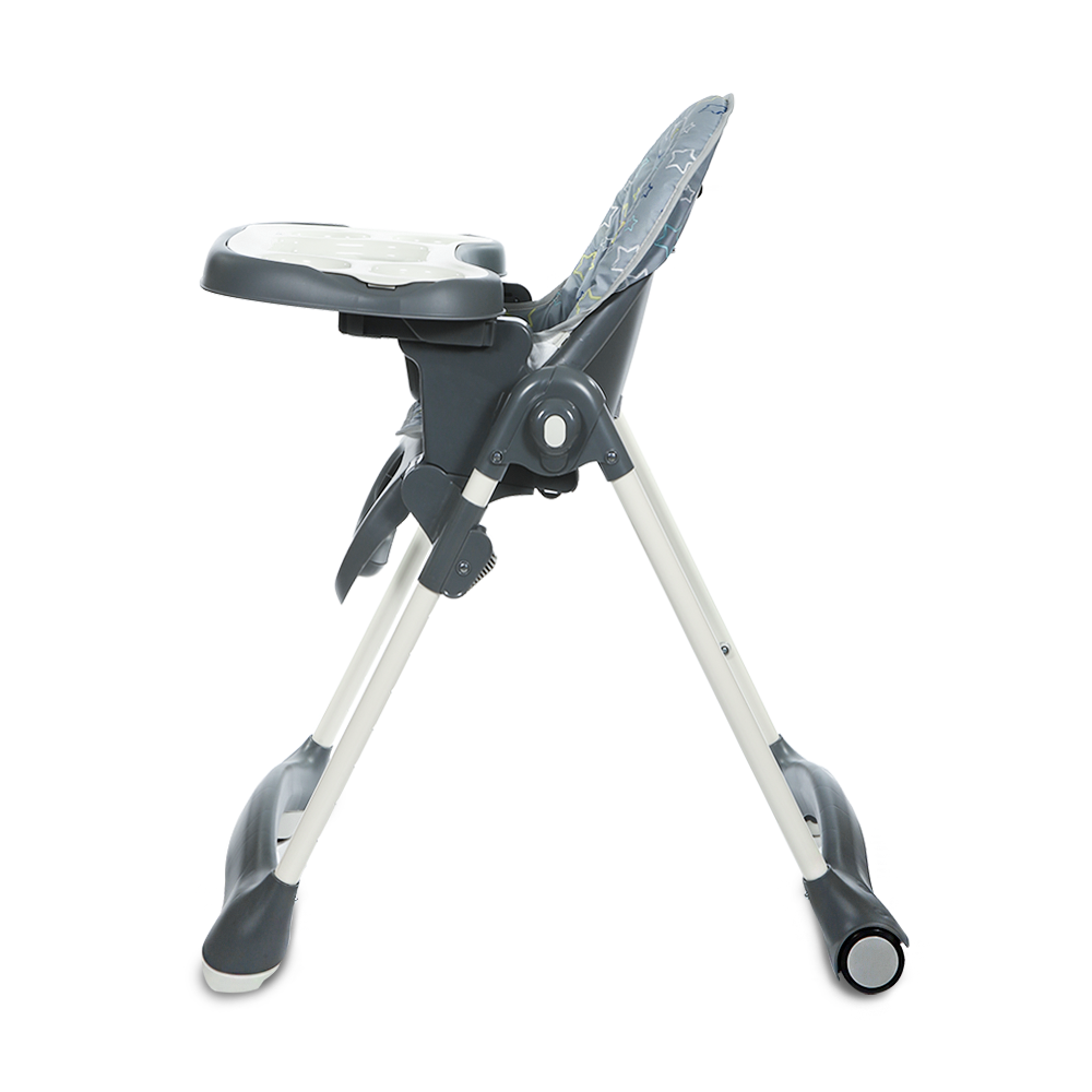BABY ADJUSTABLE HIGH CHAIR-GREY
