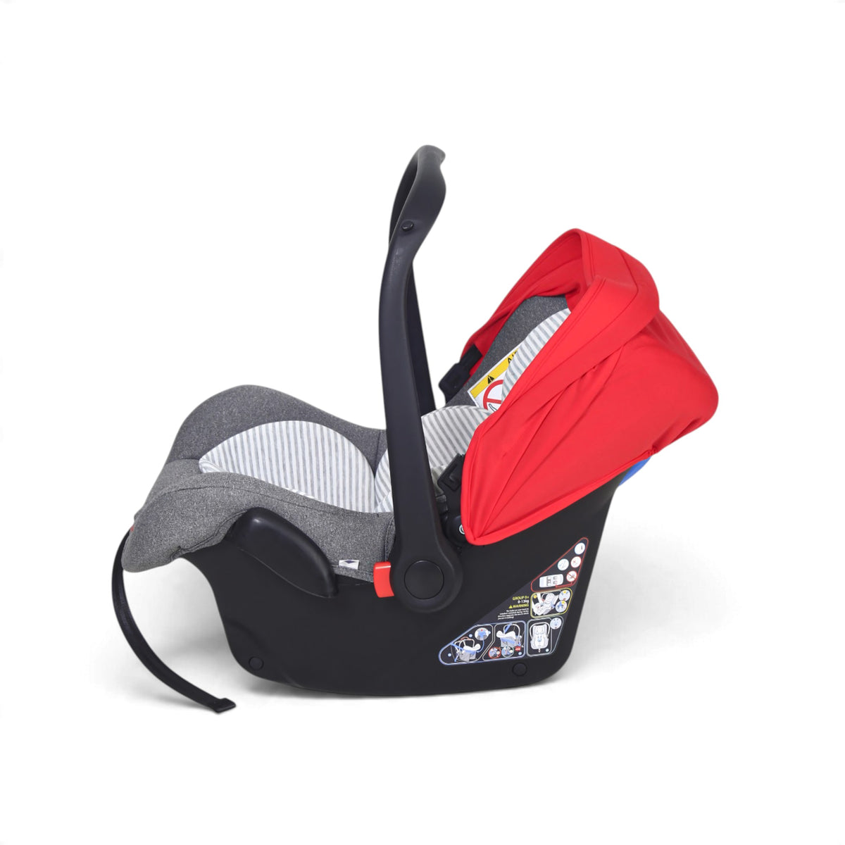 CARRY COT & CAR SEAT-RED