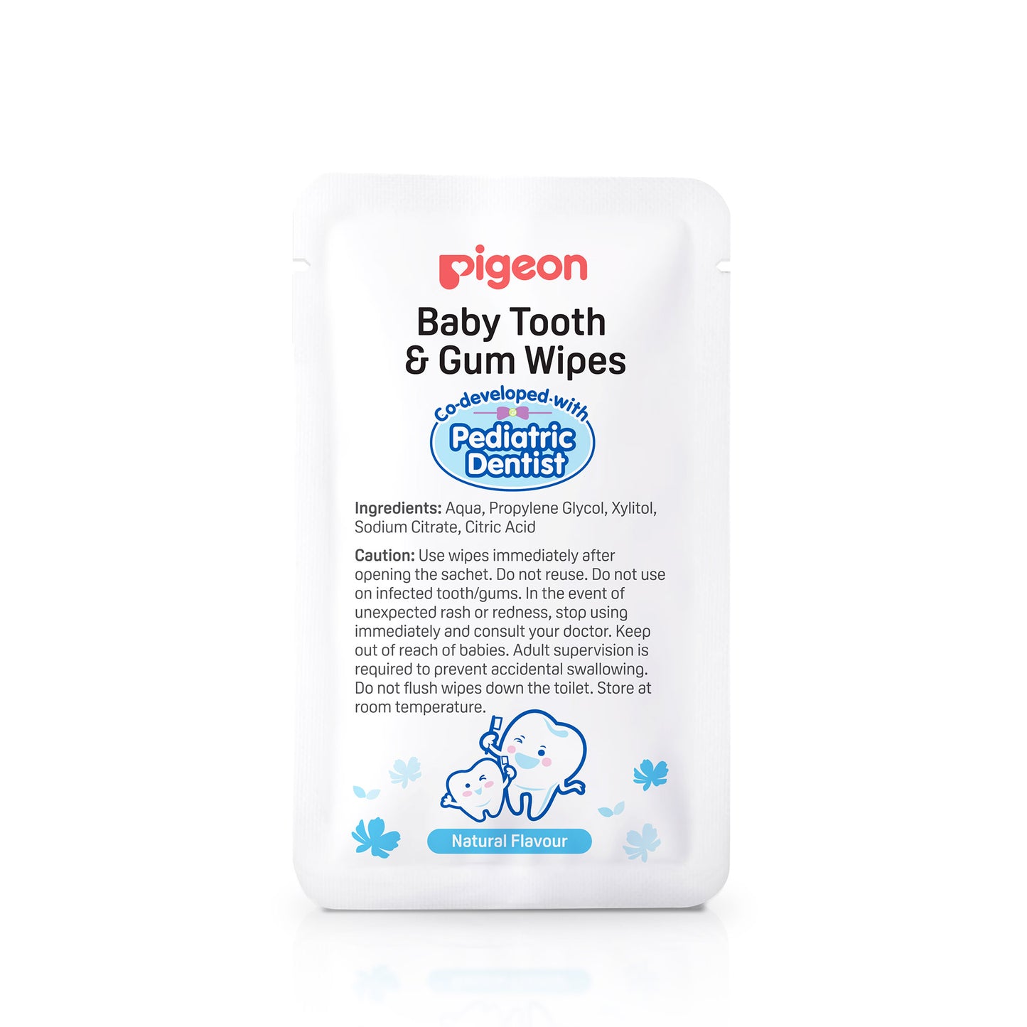 BABY TOOTH & GUM WIPES NATURAL 20S