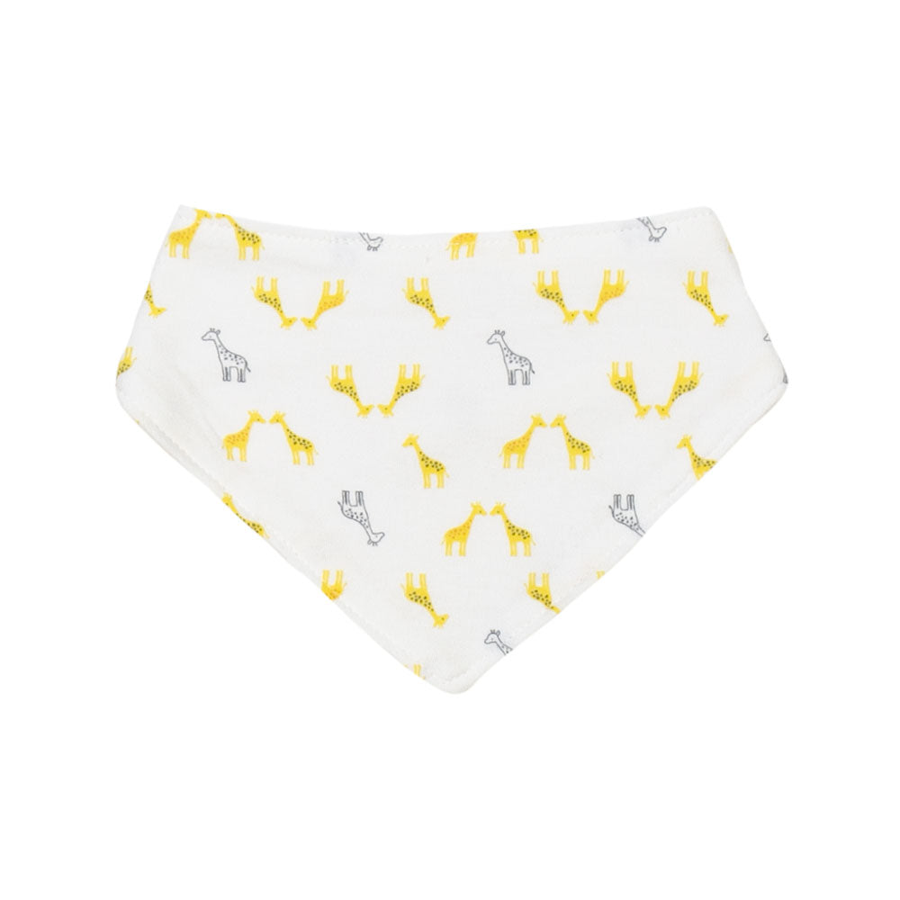 YELLOW TALL LIKE DADDY BIBS PK-3