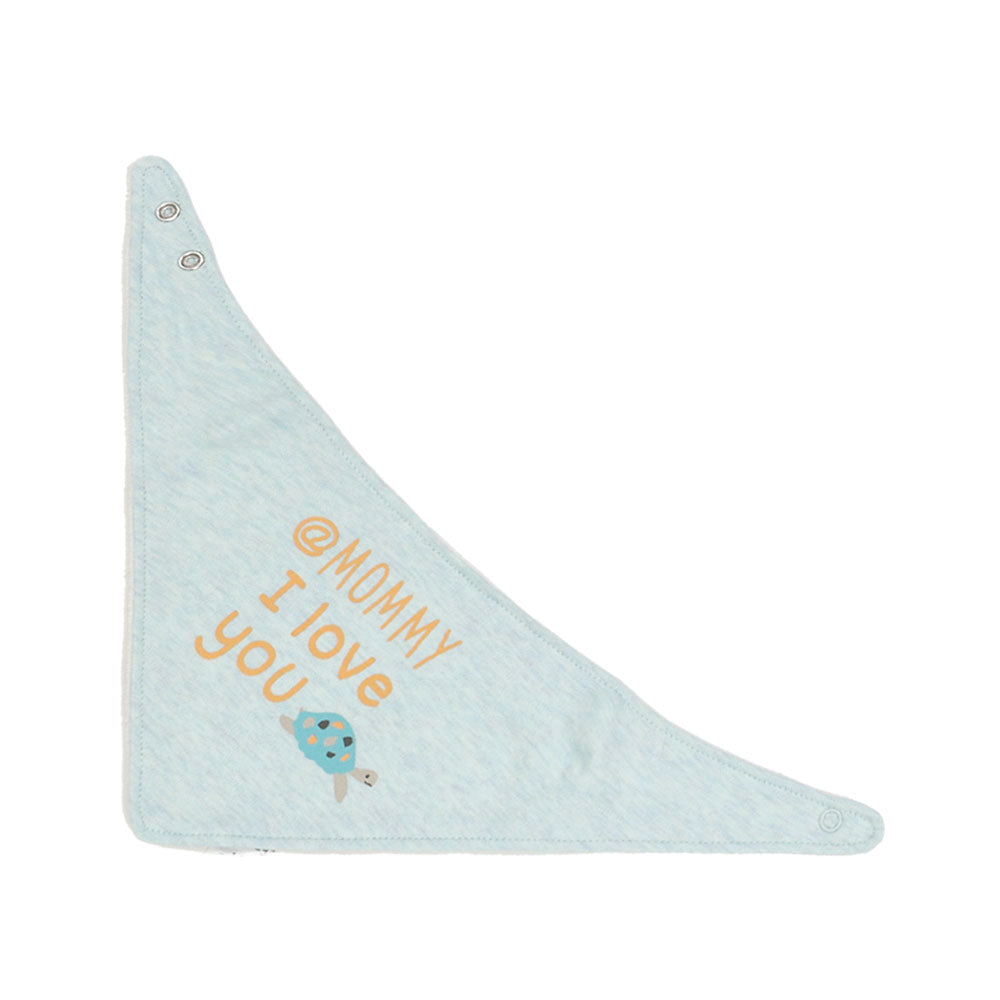 MULTI-COLOR I LOVE YOU MOMMY BIBS PK-3