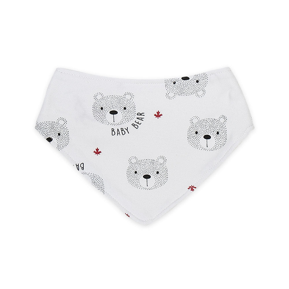 SCARLET BABY BEAR BIBS PK-3