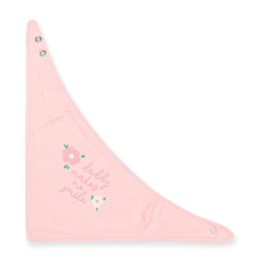 BIBS BANDANA PK-3 PINK DADDY & FLORAL