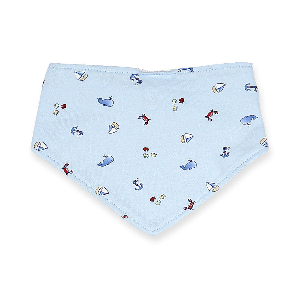 BIBS BANDANA PK-3 BLUE LITTLE CAPTAIN