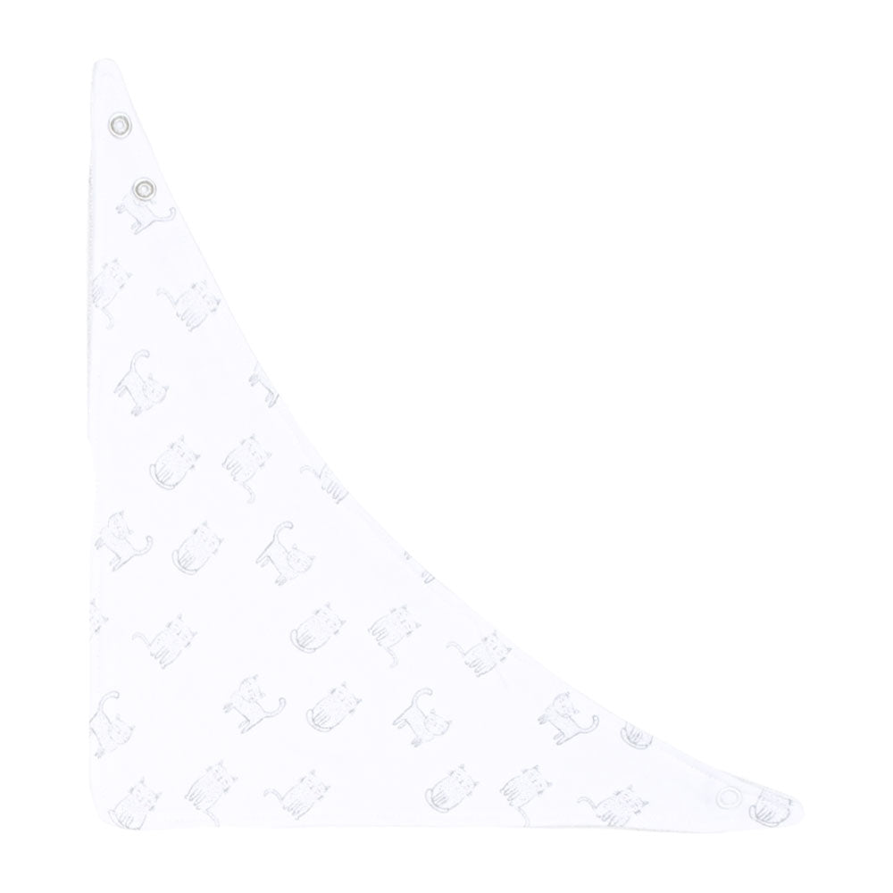 BIBS BANDANA PK-3 MULTICOLOR CAT IS MY LOVE