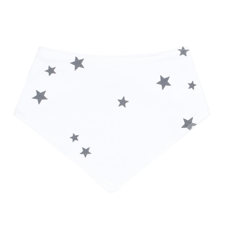 BIBS BANDANA PK-3 WHITE KEEP CAEM & SMILE
