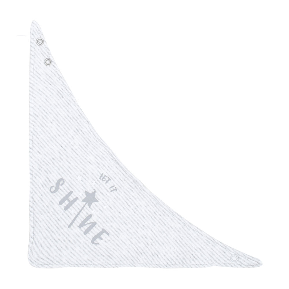 BIBS BANDANA PK-3 WHITE KEEP CAEM & SMILE