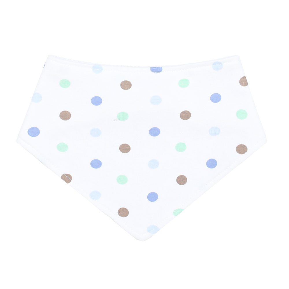 BIBS BANDANA PK-3 BLUE MONKEY
