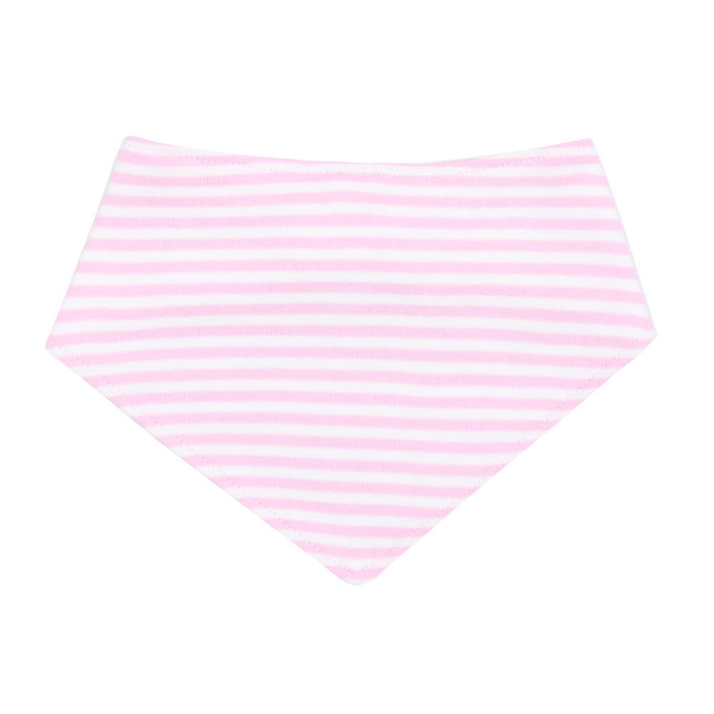 BIBS BANDANA PK-3 PINK GREY YES I'M CUTE