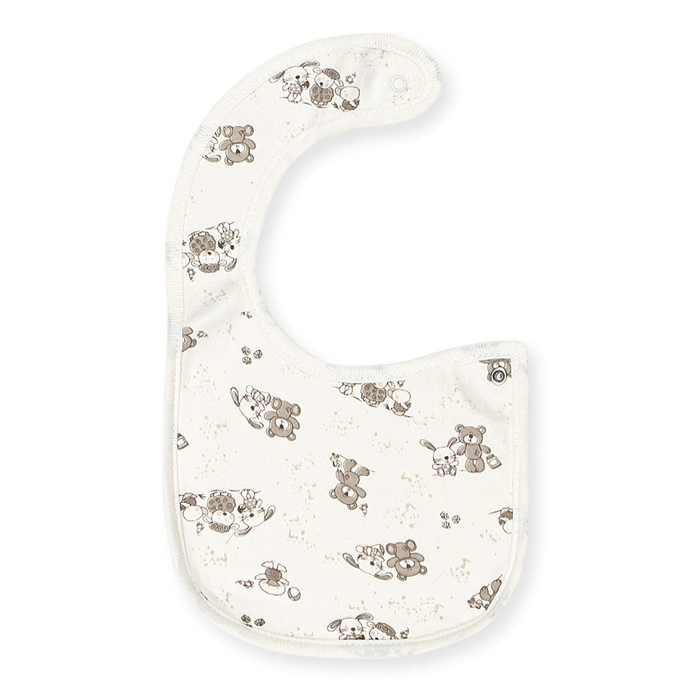 BIBS PK-2 BEIGE TEDDY BEARS