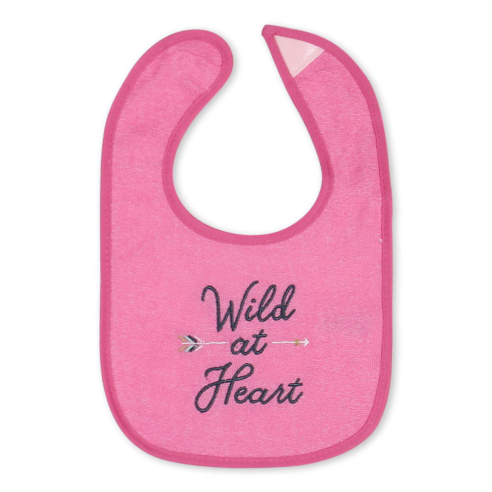 BIBS PK-3 PINK PRETTY FOX & BIRD