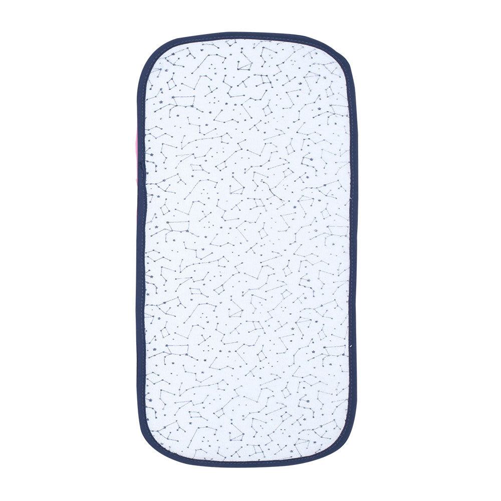BURP CLOTH PK-3 BLUE BEST FRIEND FOREVER BOY