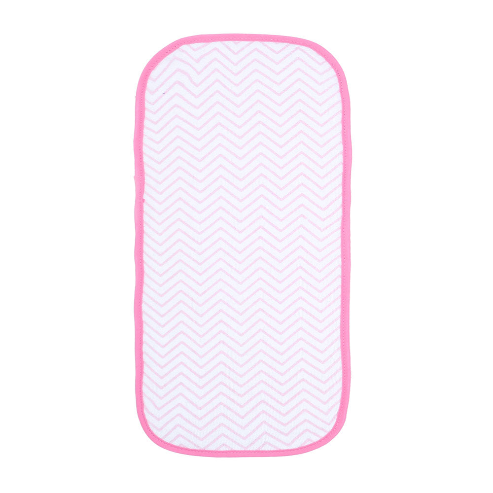 BURP CLOTH PK-3 PINK DADDY'S LITTLE PRINCESS