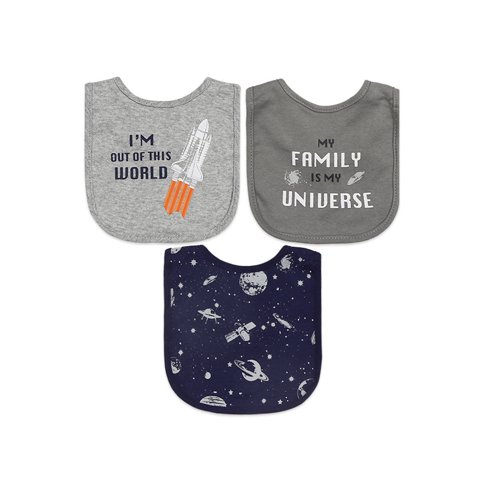 BIBS PK-3 MULTI-COLOR TINY UNIVERSE