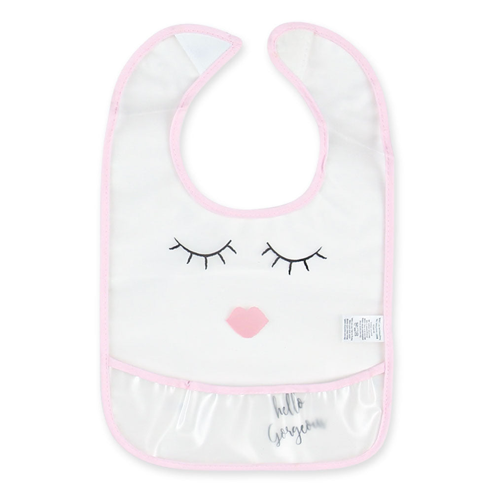 BIBS PK-2 PINK HELLO GORGEOUS WATERPROOF