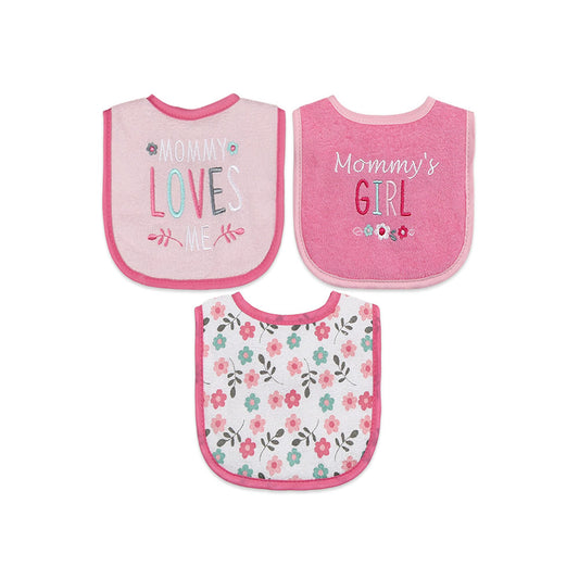 BIBS PK-3 GIRL PINK MOMMY'S LIL