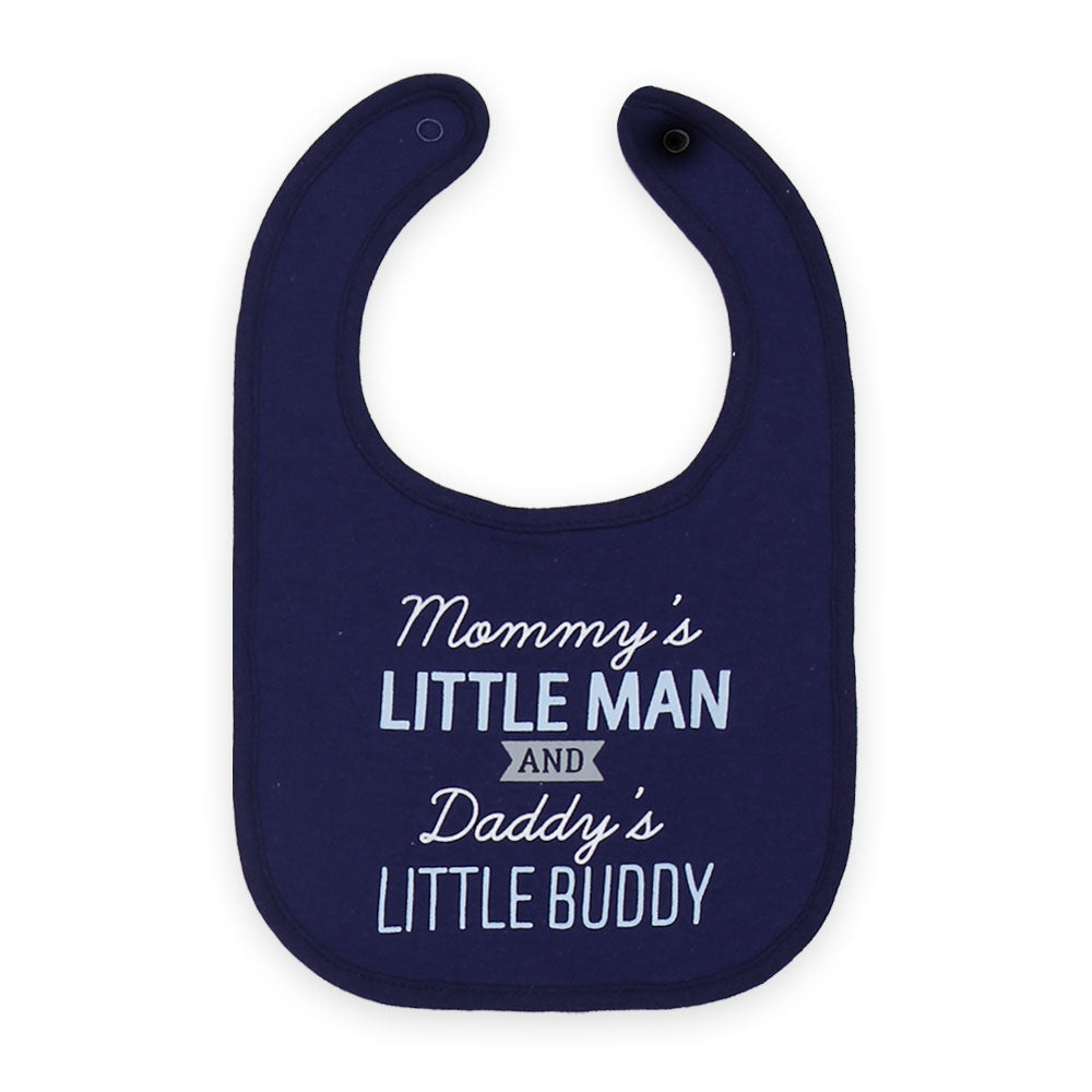 BIBS PK-3 & 2 BOOTIES BLUE STRIPED DINO