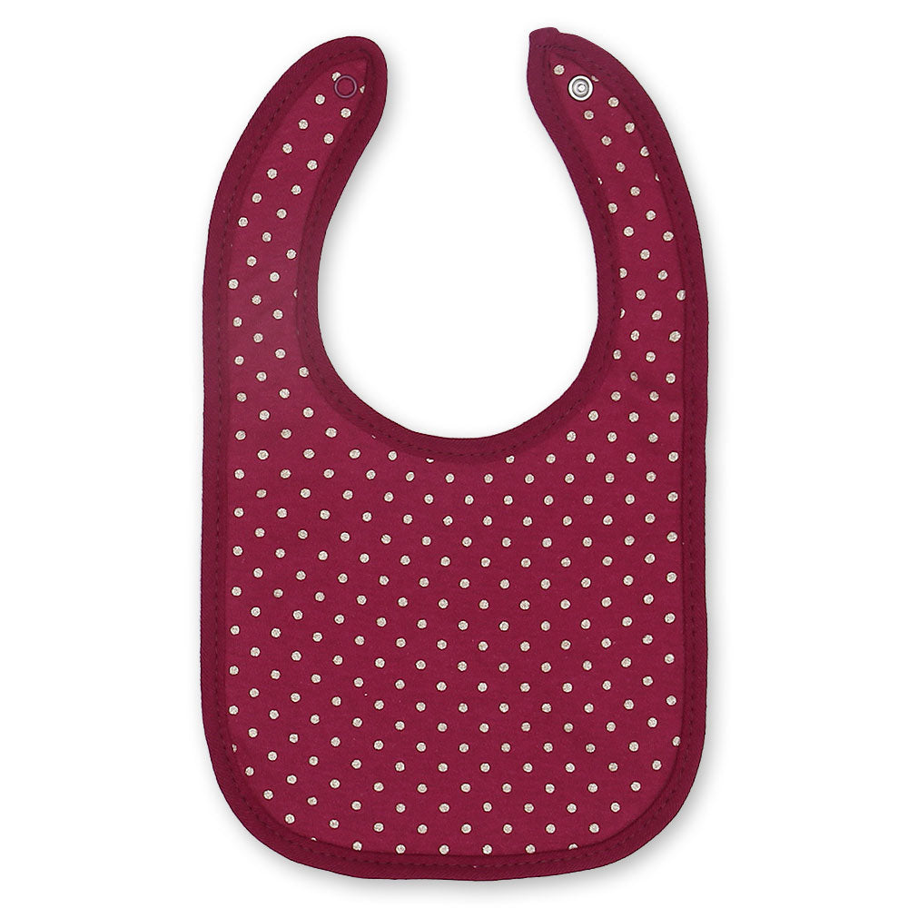 BIBS PK-5 PINK GLITTERY FLORAL