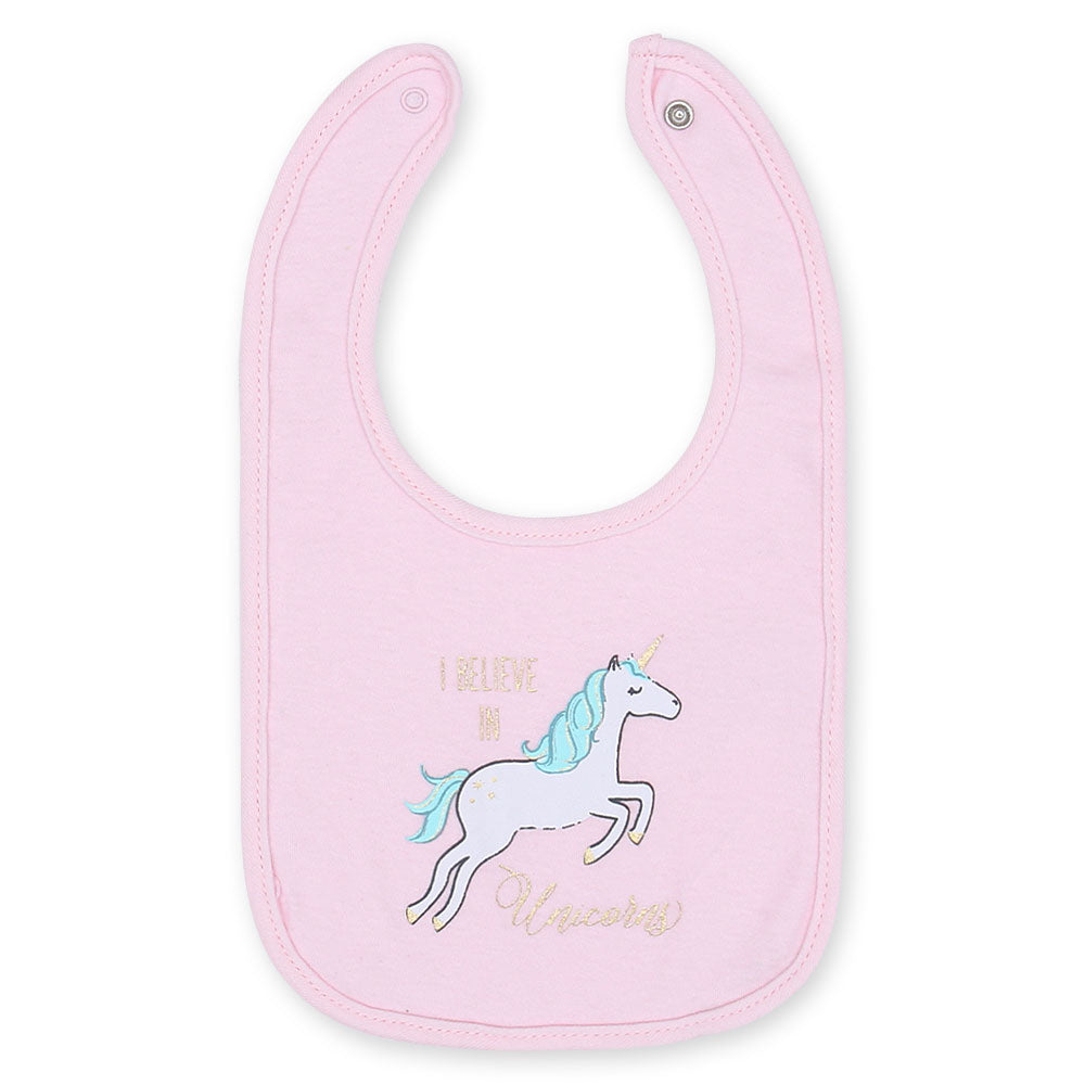 BIBS PK-5 PINK GLITTERY UNICORN